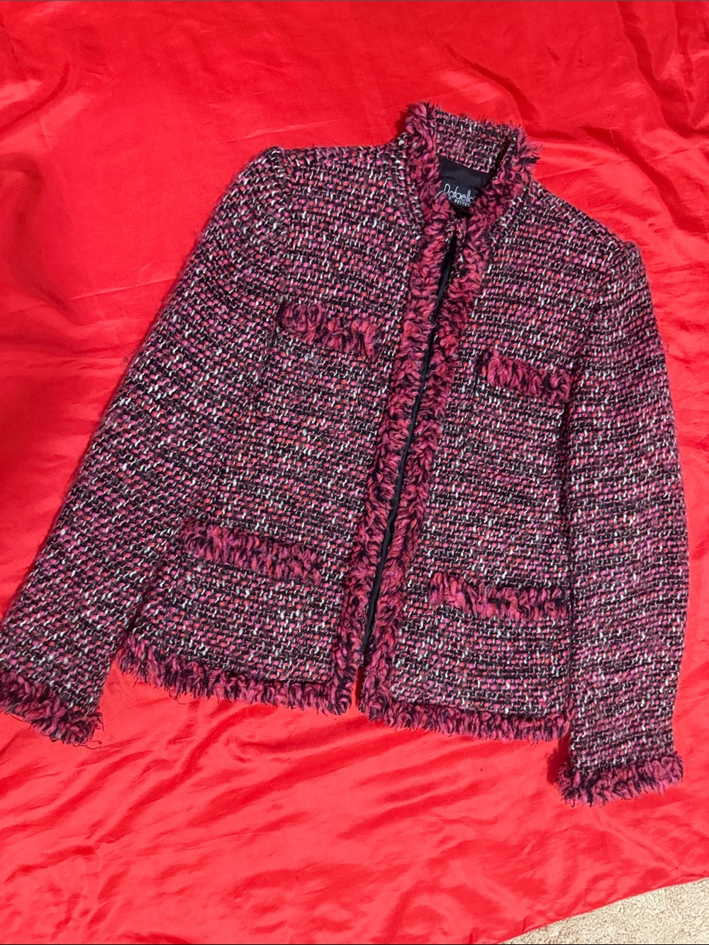 WOW POSHMARK - Authentic Rafaella Tweed Style Wool Blazer